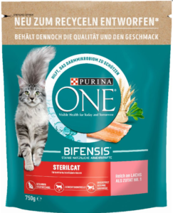 PURINA ONE SterilCat lõhega, 750g
