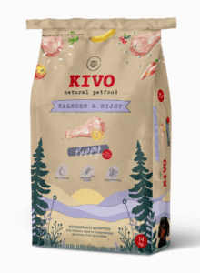 Külmpressitud krõbinad kutsikale- kalkun & riis, 4kg