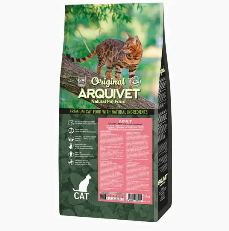 arquivet premium kassitoit lõhega 1.5 kg