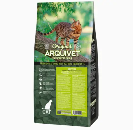 Arquivet kuivtoit kassipoegadele värske kanaga, 1,5 kg