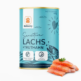 Balloony Gentle Salmon & Turkey – õrn hüpoallergeenne lõhe- ja kalkunikonserv rohekarbi ning kõrvitsaga, 400 g